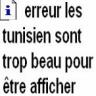 <<  c pour le tunisien  >>